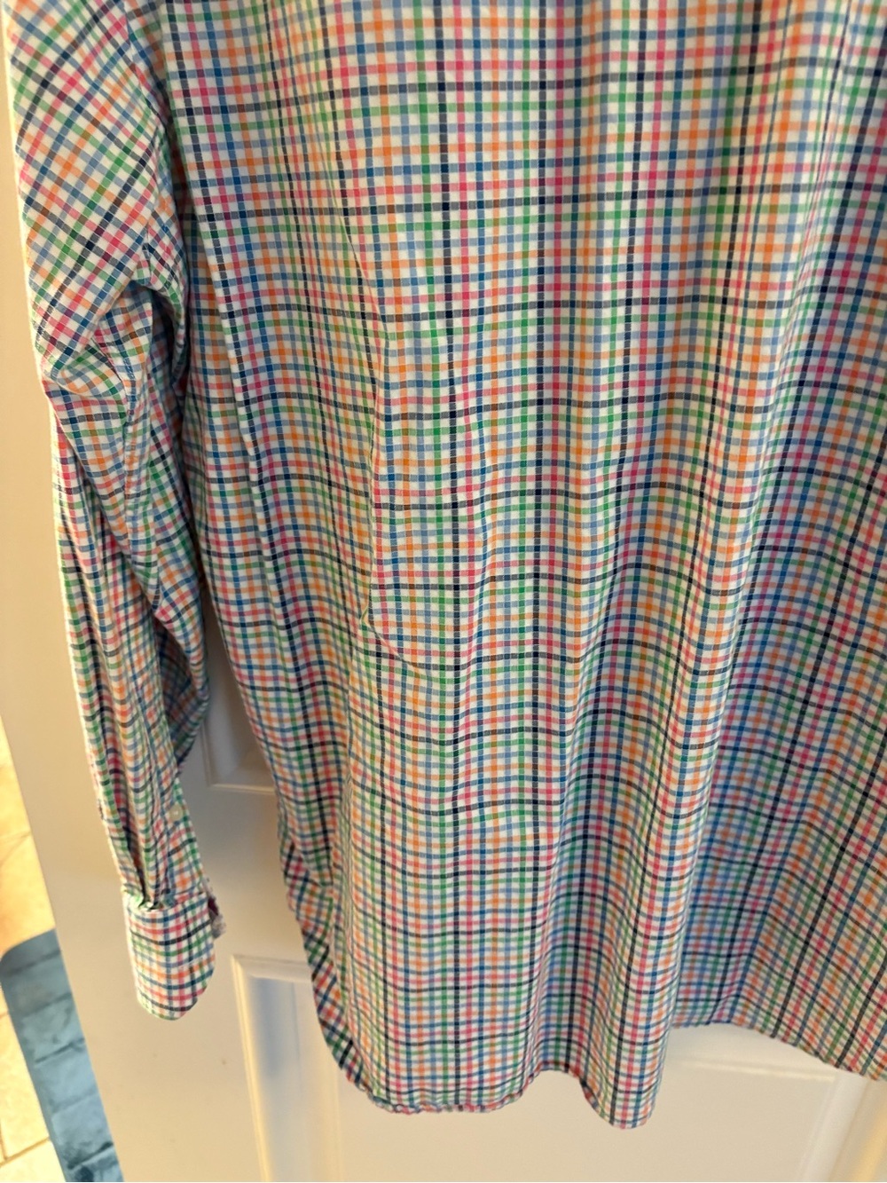 TailorByrd Collection Multicolor Plaid Button-Down Shirt - Picture 13 of 16